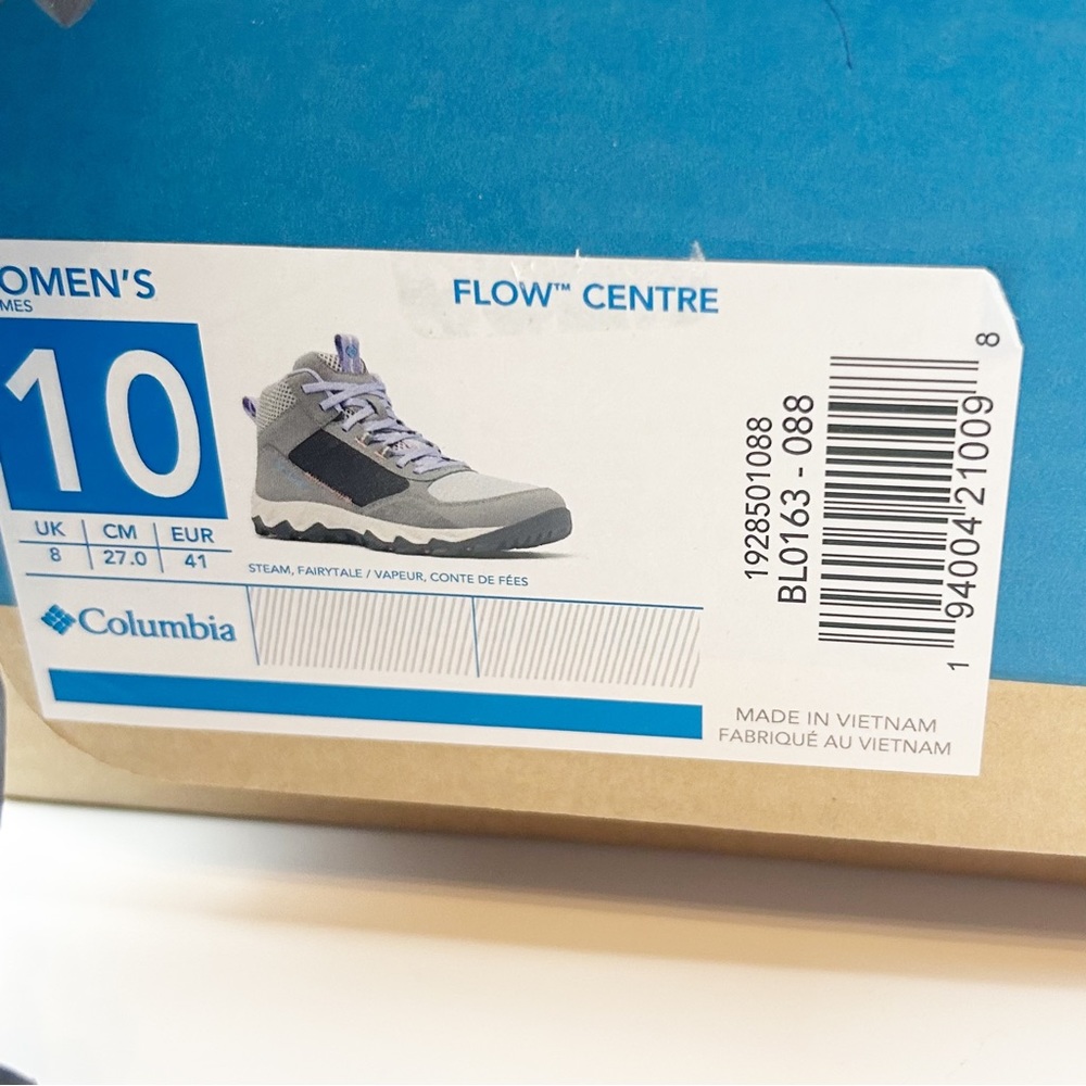 Stylish Gray and Purple Women's Sneakers - Picture 3 of 8